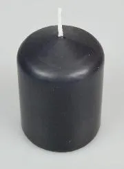 Decoratieve Kaars 8cm - Antraciet