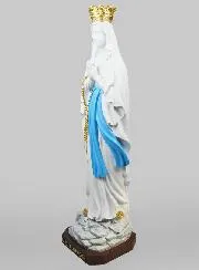 Beeld Maria Koningin van de Hemel Wit - 80cm