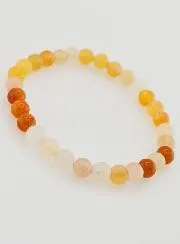 Edelsteen Armband van Veelkleurige Jadesteen - 6mm