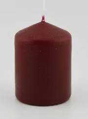 Sierkaars 8cm -  Wijn Rood