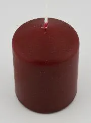 Sierkaars 8cm -  Wijn Rood