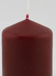 Sierkaars 8cm -  Wijn Rood