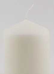 Sierkaars 8cm - Melk Wit
