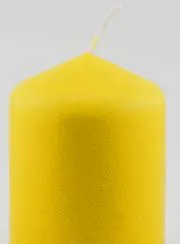 Decoratieve Kaars 8cm - Geel