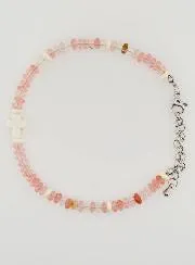 Armband met Kruis en Glazen Stenen
