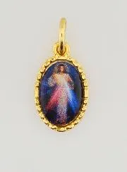 Hanger met Gedraaide Rand 15mm - Barmhartige Jezus Christus