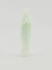 Fluorescerend Beeld Maria van Lourdes met Kaart - 8cm