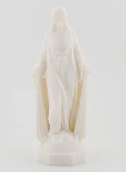 Beeld Maria Wonderdadige van Albast - 12cm