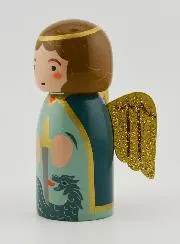 Beeld van Sint Michaël - 10cm