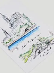 Kaart Heiligdom en Grot van Lourdes