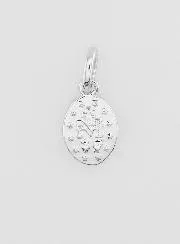Wonderdadige Medaille Zilverkleurig Gerhodineerd - 10mm