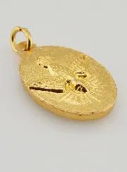 Medaillon met Gedraaide Rand 25 mm - Barmhartige Christus