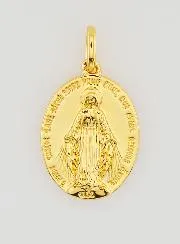 Wonderdadige Medaille met Gepersonaliseerde Gravure - 18mm
