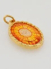 Medaille met Gedraaide Rand 25mm - Heilige Geest