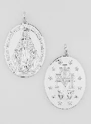 Gerhodineerde Wonderdadige Medaille - 30 mm