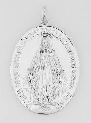 Gerhodineerde Wonderdadige Medaille - 30 mm