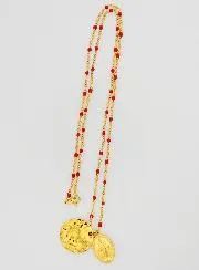 Wonderdadige Medaille en Ketting met Kralen