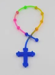 Tientje Armband Kind Fluorescerend Bont