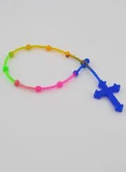 Tientje Armband Kind Fluorescerend Bont