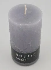 Decoratieve Kaars Rustic 38 uur - Grijs