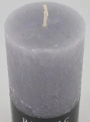 Decoratieve Kaars Rustic 38 uur - Grijs