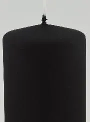 Decoratieve Kaars Mat Fluweel - Zwart