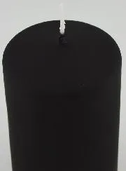 Decoratieve Kaars Mat Fluweel - Zwart