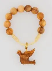 Armband Tientje Heilige Geest van Olijfhout