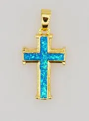 Blauwe Kruishanger - 17 mm