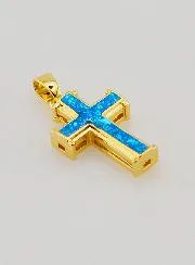 Blauwe Kruishanger - 17 mm