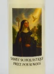 Noveenkaars voor de Heilige Scholastica