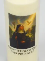 Noveenkaars voor de Heilige Scholastica