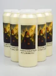 Set 6 Noveenkaarsen tot de Heilige Scholastica