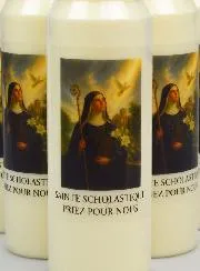Set 6 Noveenkaarsen tot de Heilige Scholastica