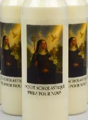 Set 10 Noveenkaarsen tot de Heilige Scholastica