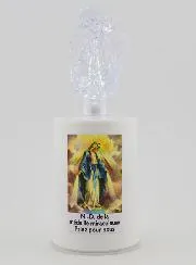 LED-Kerkkaars Maria Wonderdadige - 60 dagen