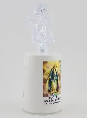 LED-Kerkkaars Maria Wonderdadige - 60 dagen