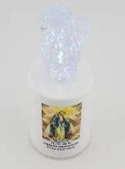 LED-Kerkkaars Maria Wonderdadige - 60 dagen