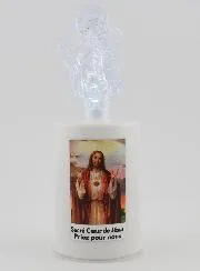 LED-kerkkaars Heilig Hart van Jezus - 60 dagen