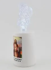 LED-kerkkaars Heilig Hart van Jezus - 60 dagen