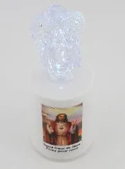 LED-kerkkaars Heilig Hart van Jezus - 60 dagen