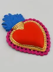 Kleurrijke Ex-Voto Wanddecoratie - 11cm