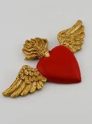 Ex Voto Wanddecoratie Vleugels - 12cm