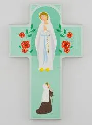 Houten Kruis - Onze Lieve Vrouw van Lourdes