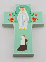 Houten Kruis - Onze Lieve Vrouw van Lourdes