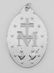Wonderdadige Medaille Zilverkleurig - 22mm