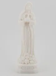 Beeldje van de Heilige Rita van Alabast - 12 cm