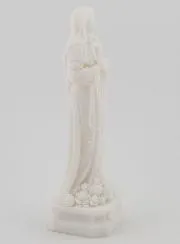 Beeldje van de Heilige Rita van Alabast - 12 cm