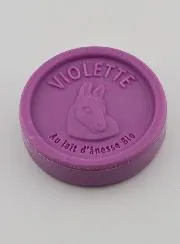 Zeep met Biologische Ezelinnenmelk en Viooltjes - 100g