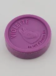Zeep met Biologische Ezelinnenmelk en Viooltjes - 100g